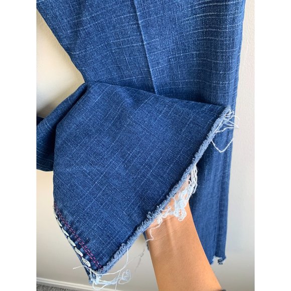 Cache Contour Collection Cowgirl Western Contrast Stitch Bootcut Jeans - Picture 8 of 13